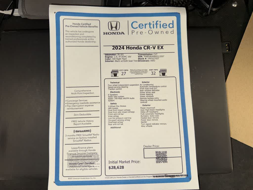 2024 Honda CR-V EX
