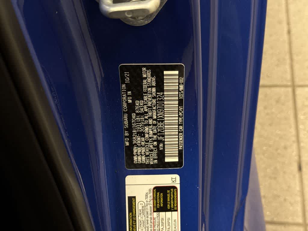 2022 Subaru BRZ Limited
