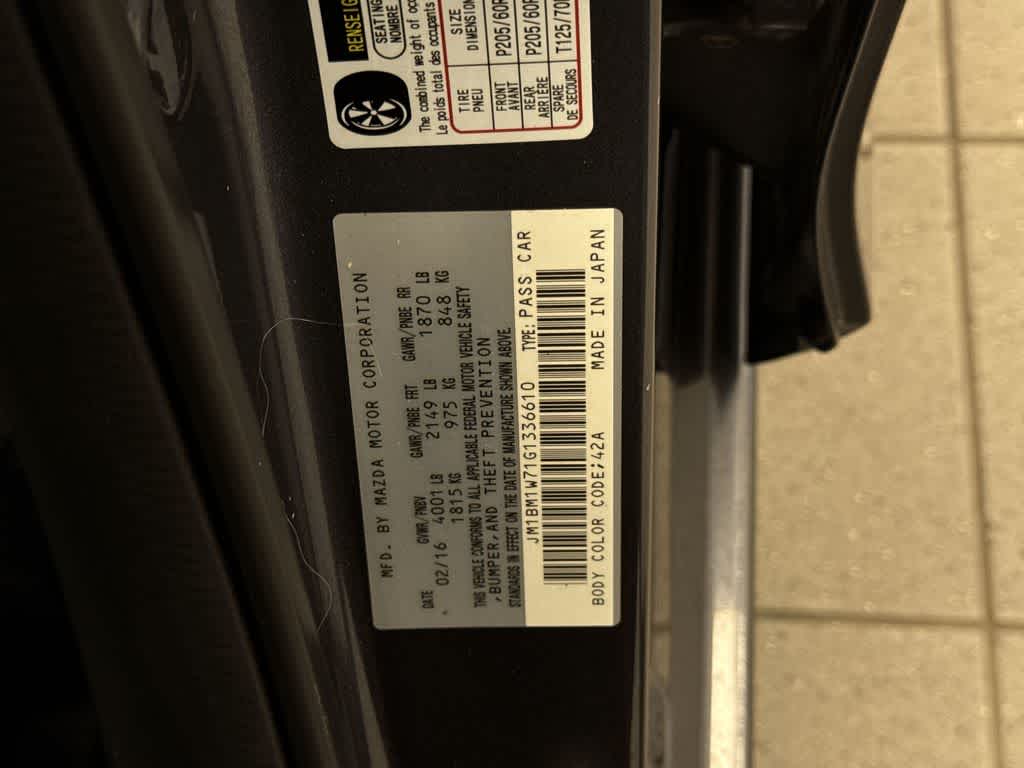 2016 Mazda Mazda3 i Touring