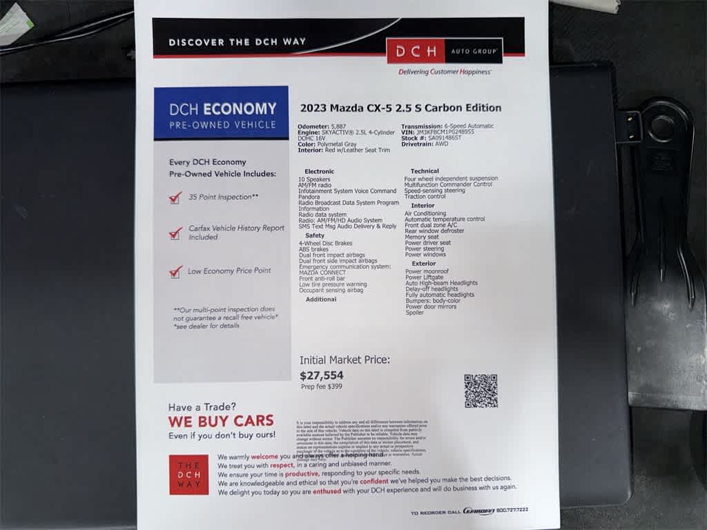 2023 Mazda Mazda CX-5 2.5 S Carbon Edition