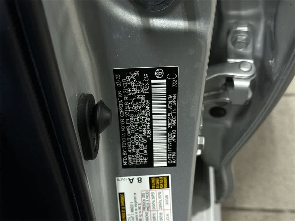 2023 Toyota Corolla Hybrid LE