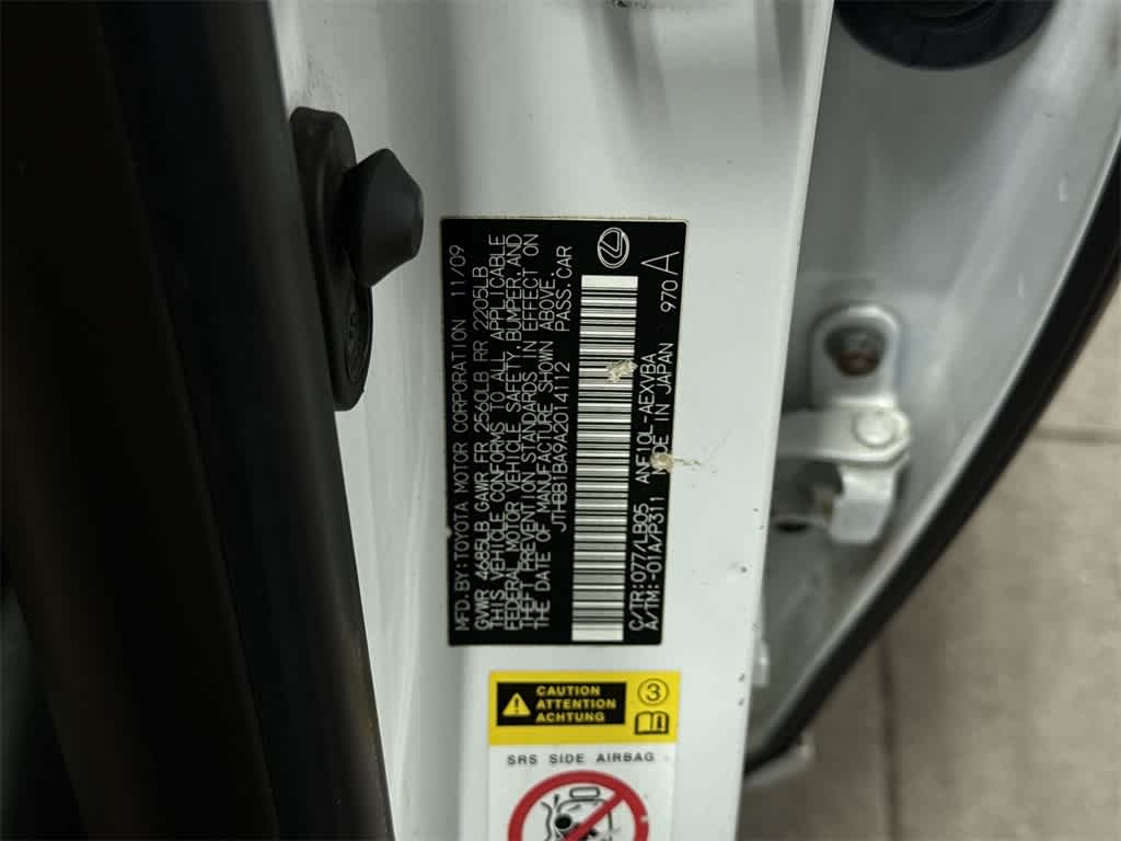 2010 Lexus HS 250h 4dr Sdn Hybrid