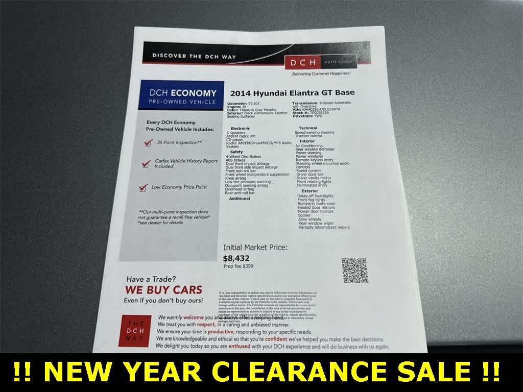 2014 Hyundai Elantra GT Base