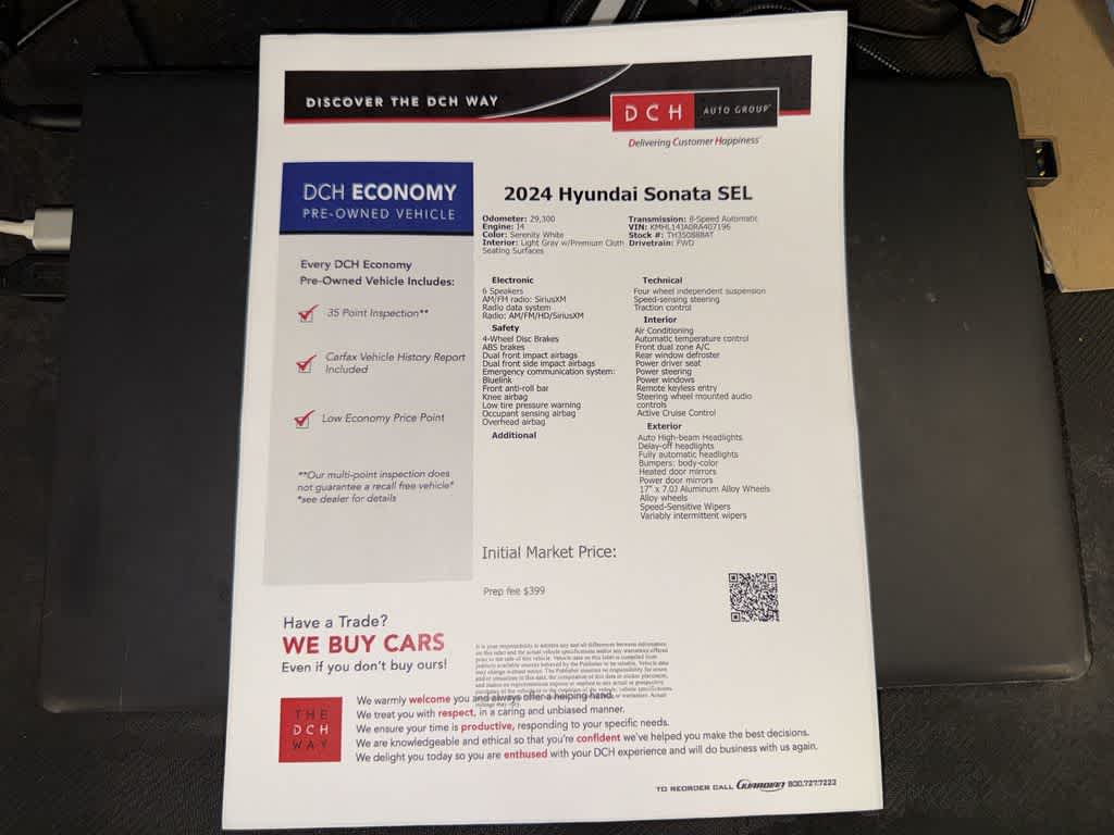 2024 Hyundai Sonata SEL
