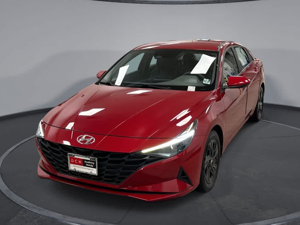 2023 Hyundai Elantra Hybrid Blue