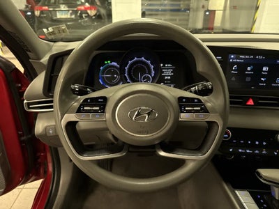 2023 Hyundai Elantra Hybrid Blue
