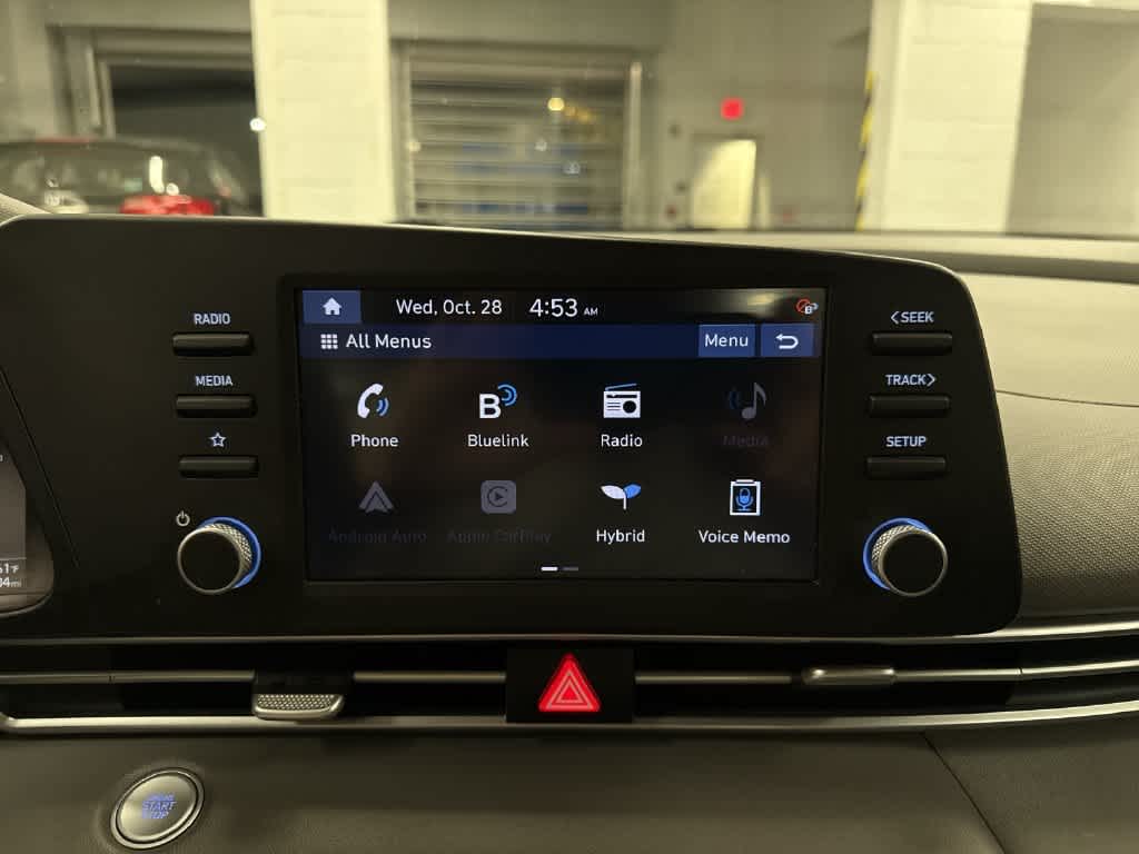 2023 Hyundai Elantra Hybrid Blue
