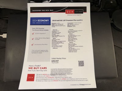 2018 Audi A6 Premium Plus