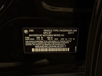 2017 BMW 330i xDrive 330i xDrive