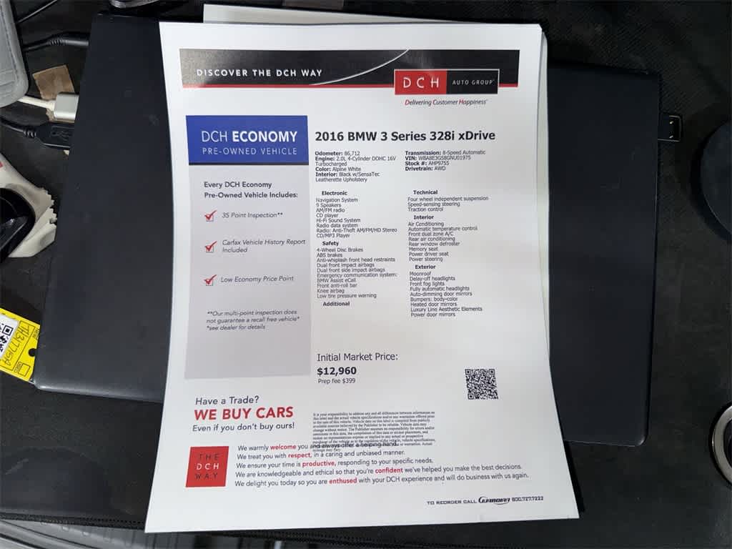 2016 BMW 3 Series 328i xDrive