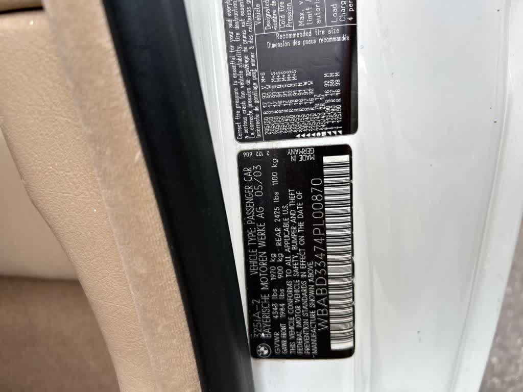 2004 BMW 325Ci 325Ci