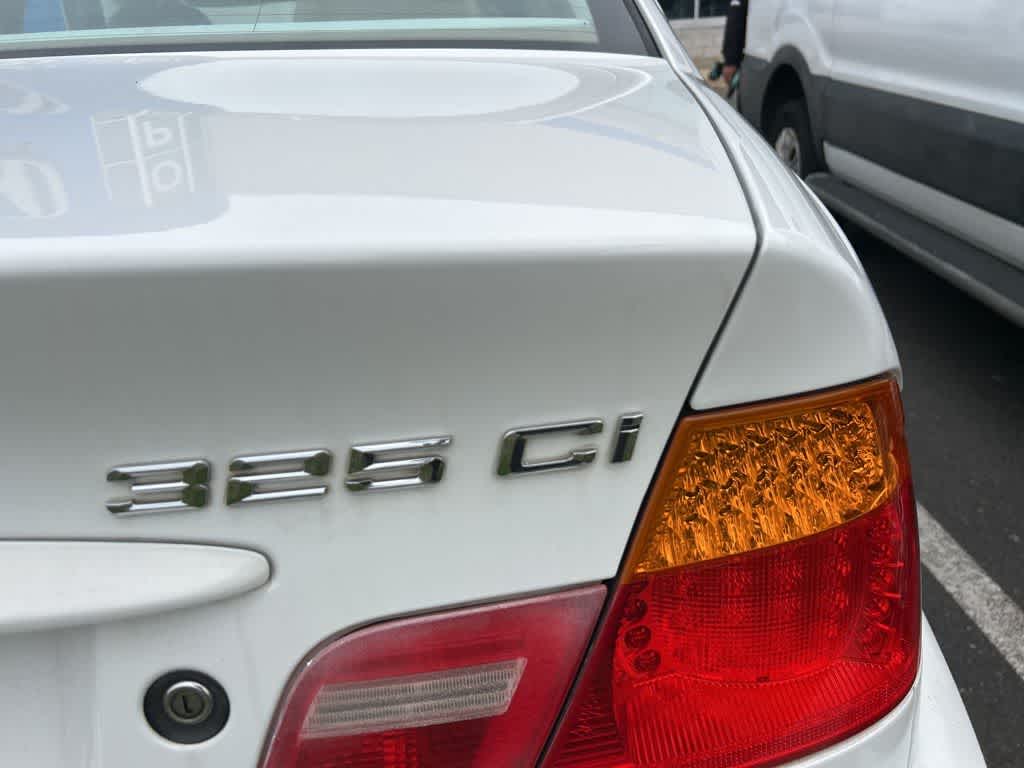 2004 BMW 325Ci 325Ci