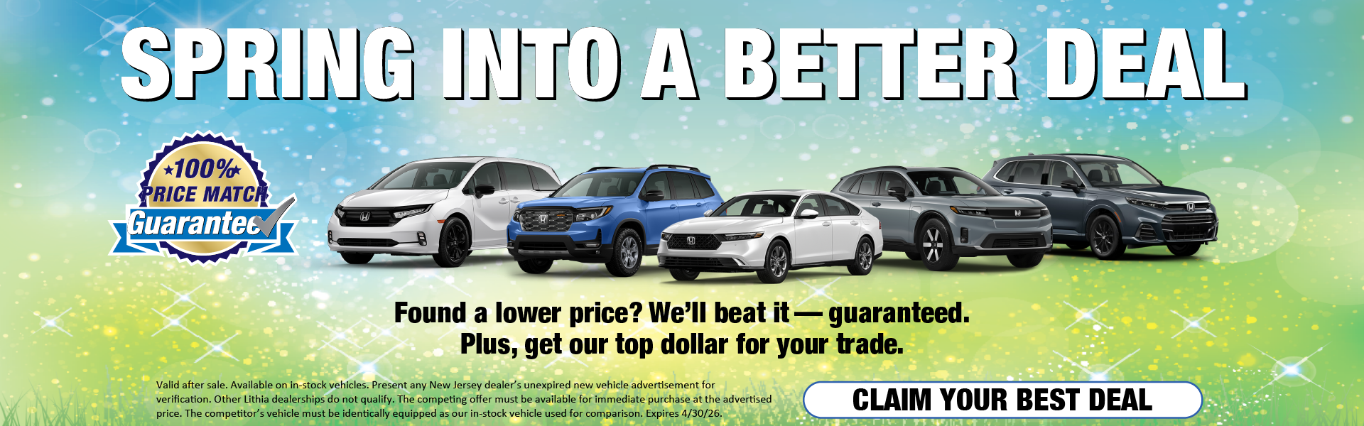 Spring Into A Better Deal