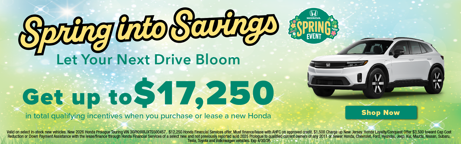 Spring into Savings
