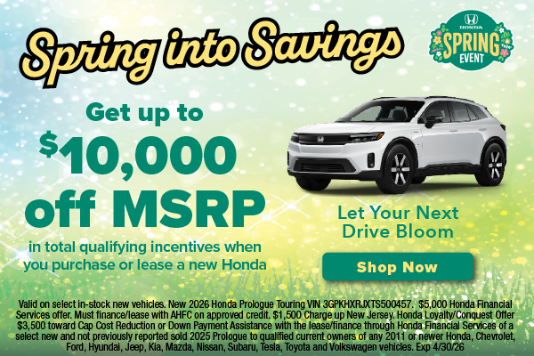 Spring into Savings