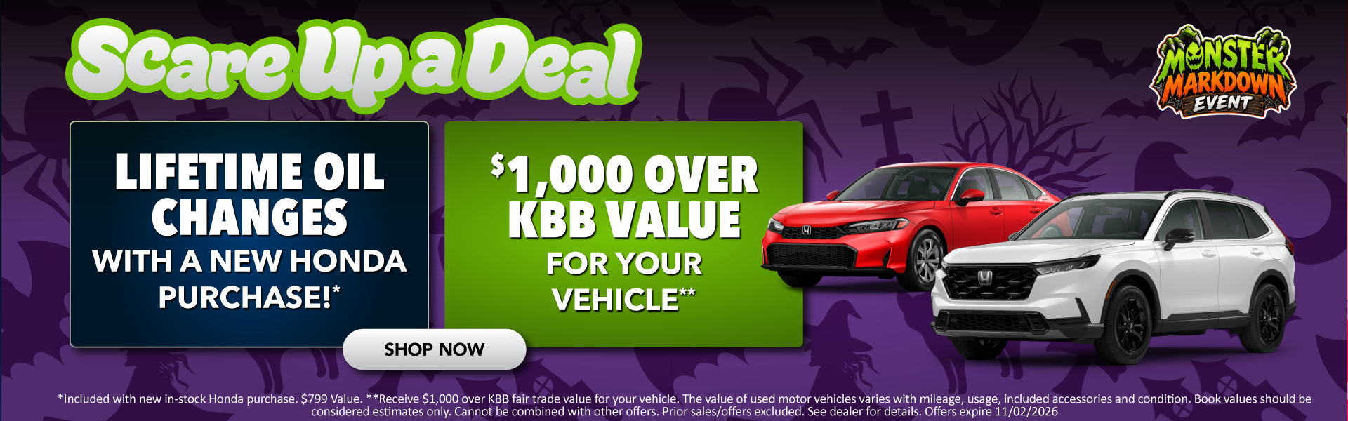 Scare Up a Deal