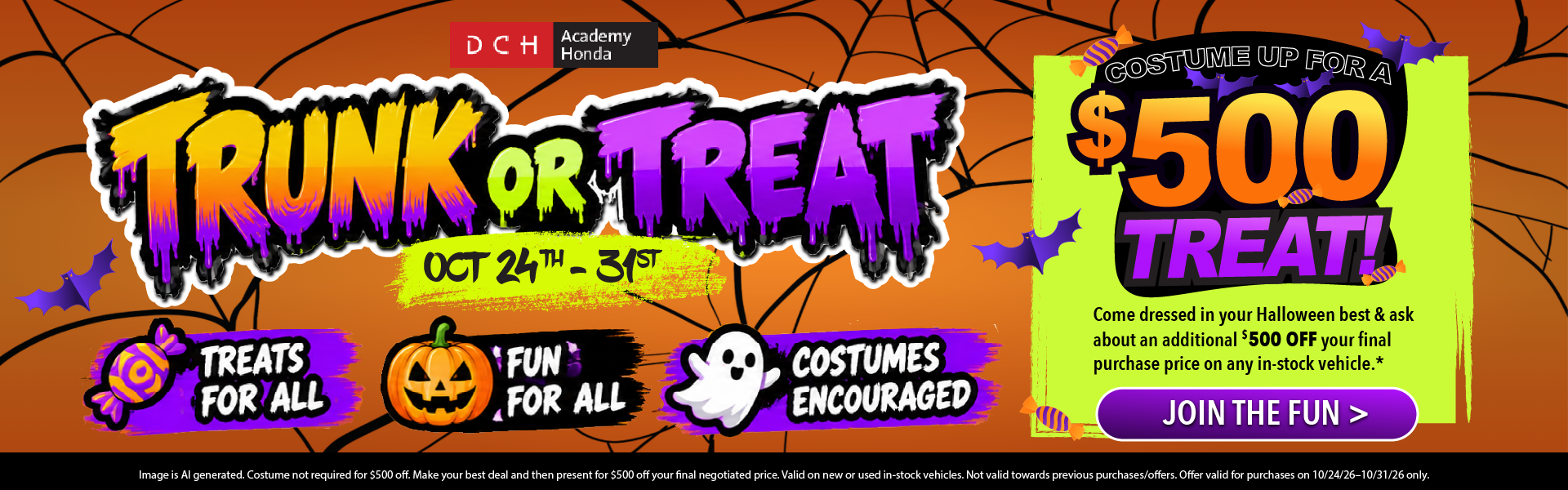 Trunk or treat